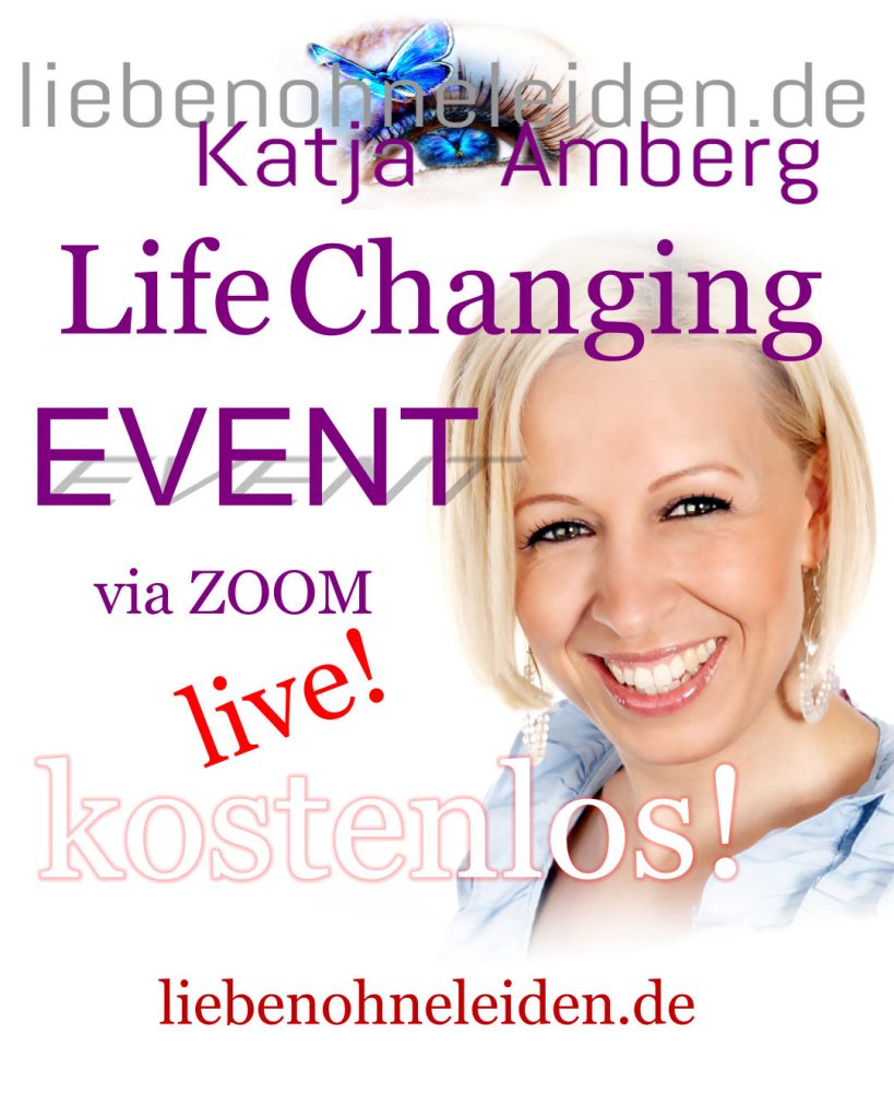 Kostenloses Life Changing Event mit Katja Amberg via Zoom